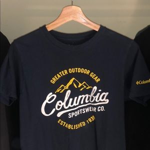 Blue Columbia tee